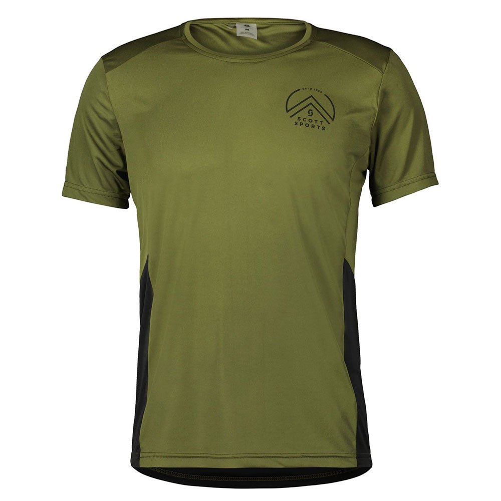 Scott Endurance Tech Short Sleeve T-shirt Grün L Mann von Scott