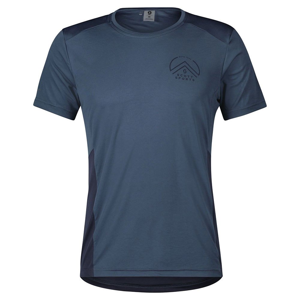 Scott Endurance Tech Short Sleeve T-shirt Blau S Mann von Scott