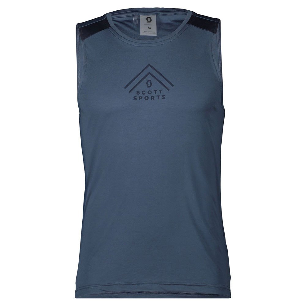 Scott Endurance Tech Sleeveless T-shirt Blau XL Mann von Scott