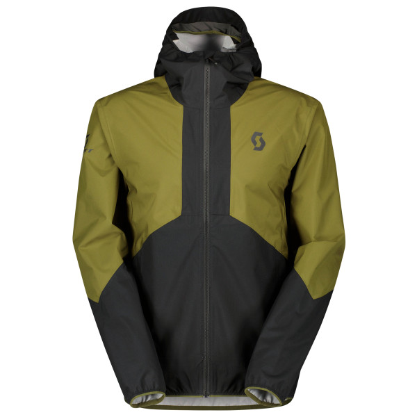 Scott - Explorair Light Dryo 2.5 Layer Jacket - Regenjacke Gr L schwarz/oliv von Scott