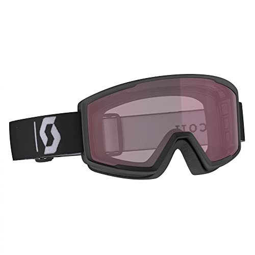 Scott Factor Goggle Schwarz, Skibrille, Größe One Size - Farbe Black - White - Illuminator von Scott