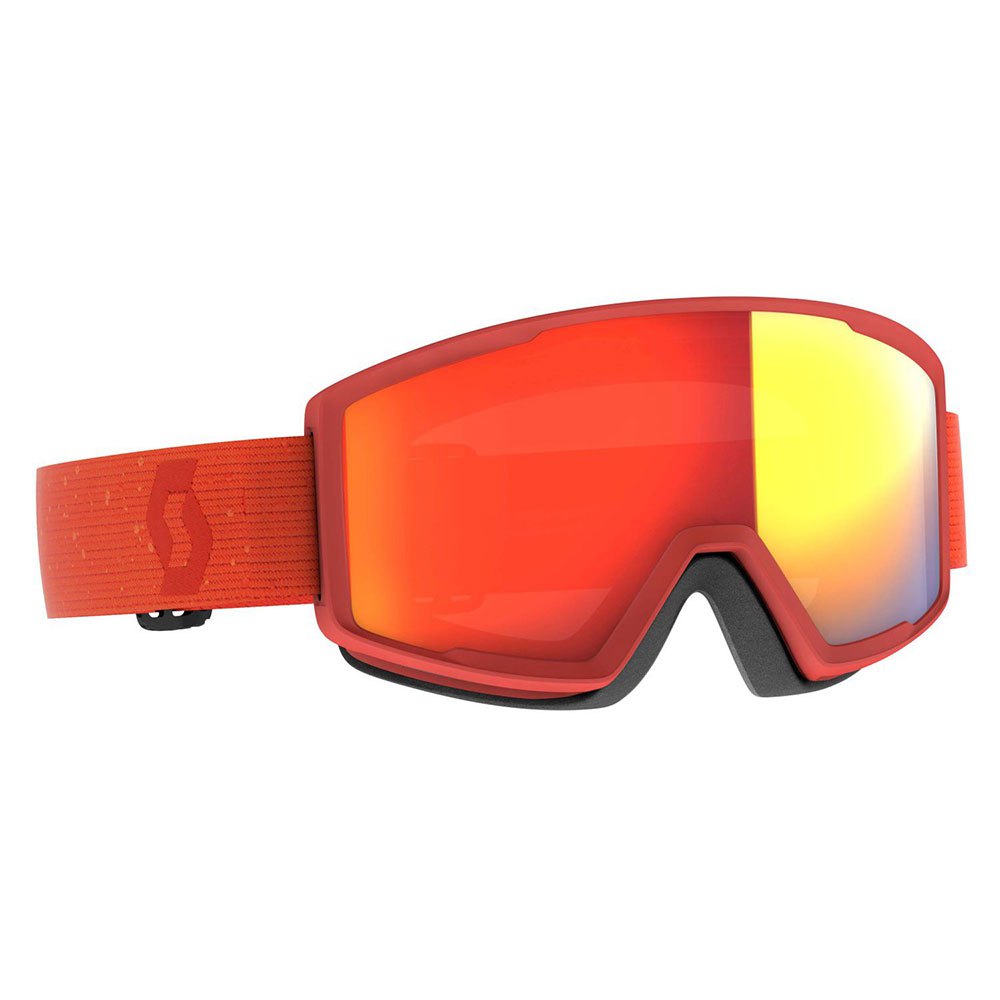 Scott Factor Pro Ski Goggles Rot Enhancer Red Chrome/CAT2 von Scott