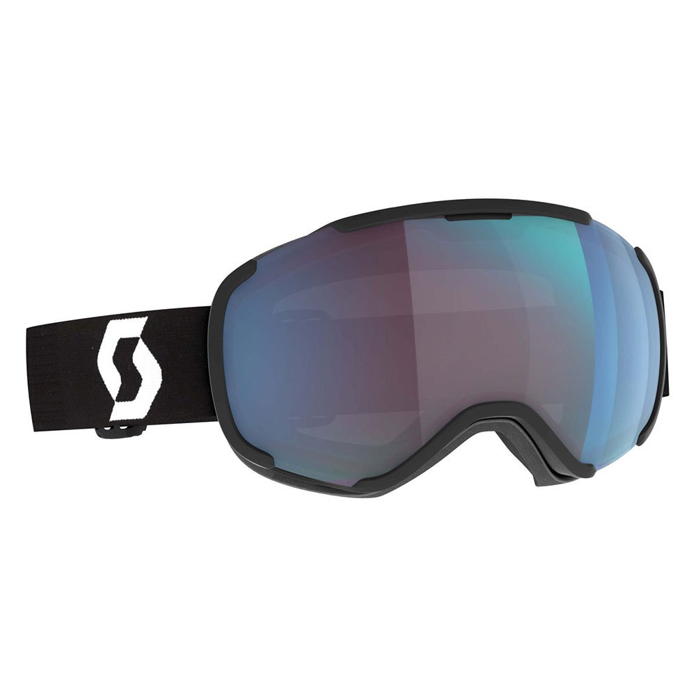 Scott Faze Ii Ski Goggles Schwarz Enhancer Blue Chrome/CAT2 von Scott
