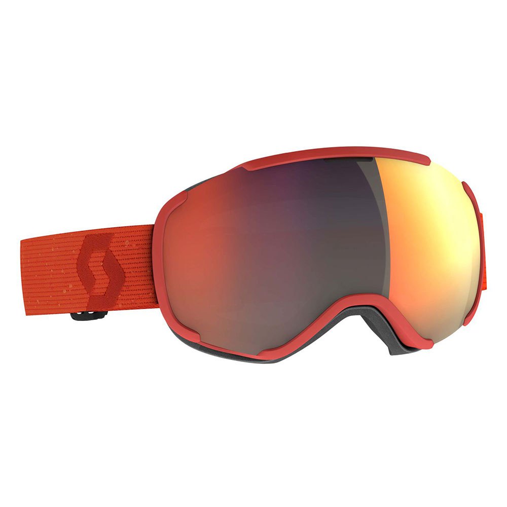 Scott Faze Ii Ski Goggles Rot Illuminator Blue Chrome/CAT2 von Scott