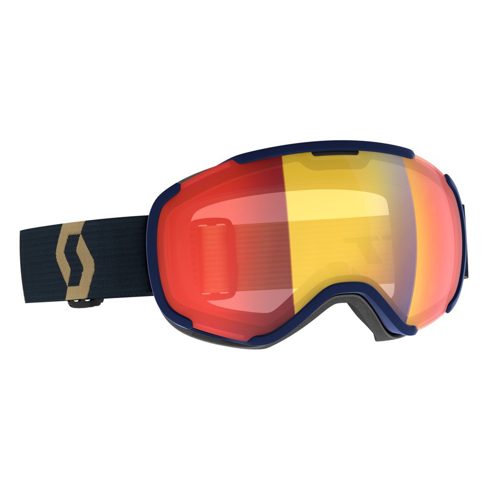 Scott Faze Ii Ski Goggles Schwarz Light Sensitive Red Chrome/CAT 1 von Scott
