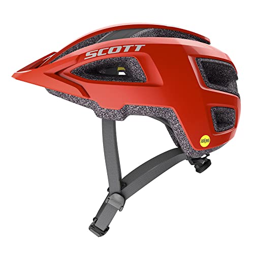 Scott Groove Plus Fahrrad Helm Florida rot 2022: Größe: M/L (57-62cm) von Scott