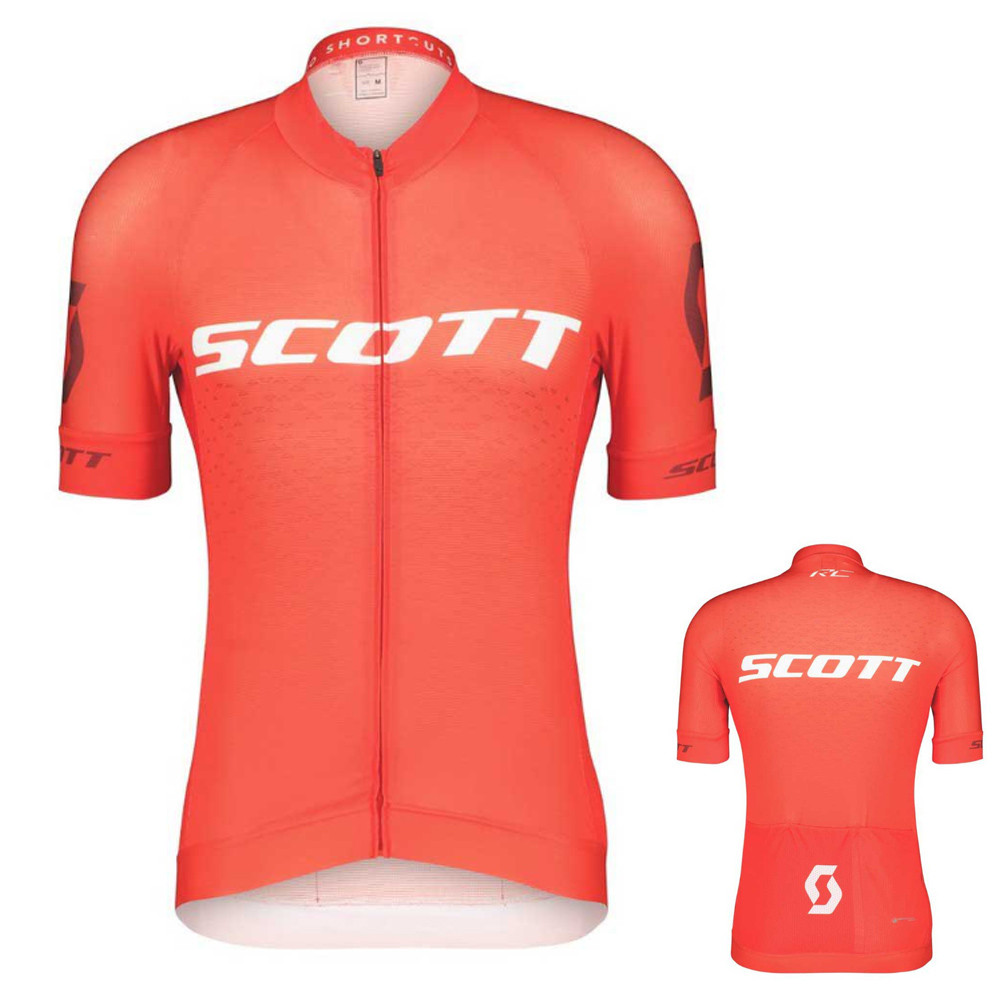 Scott - Herren RC Pro Premium Fahrrad Trikot kurz, rot von Scott