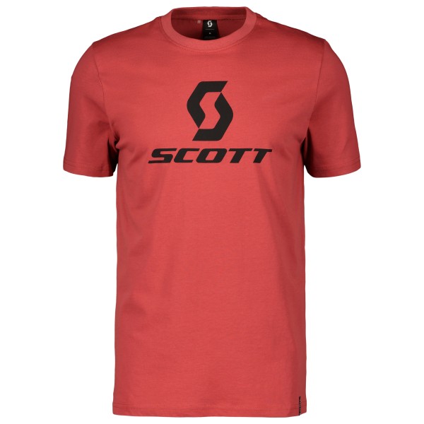 Scott - Icon S/S - T-Shirt Gr M rot von Scott