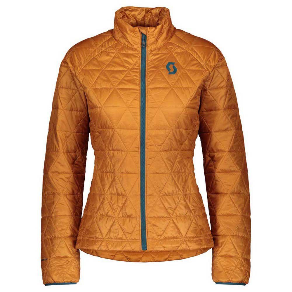 Scott Insuloft Superlight Pl Jacket Orange L Frau von Scott