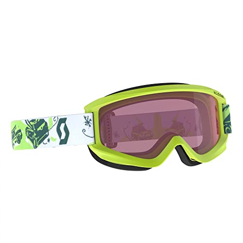 Scott Junior Agent Goggle Grün, Kinder Skibrille, Größe One Size - Farbe Lime Green Enhancer von Scott