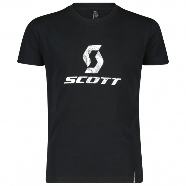 Scott - Kid's 10 Icon S/S - T-Shirt Gr 128 schwarz von Scott