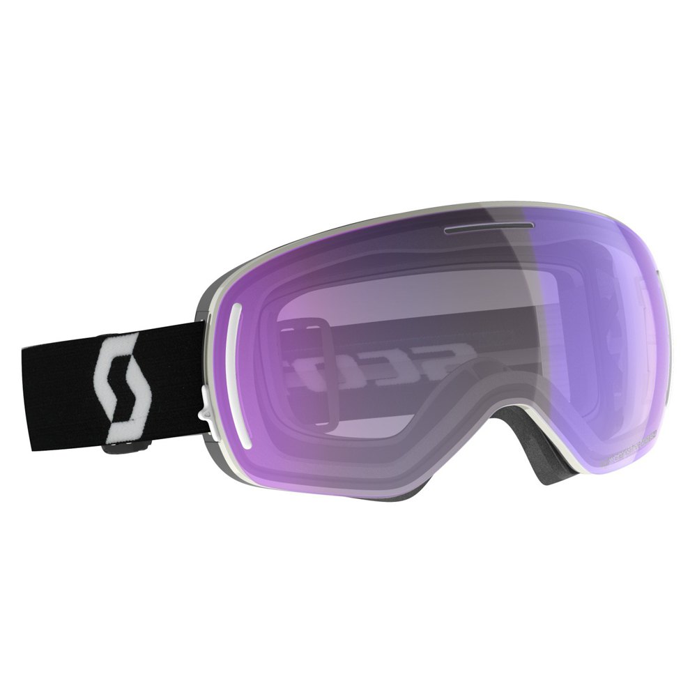 Scott Lcg Evo Ls Ski Goggles Lila Light Sensitive Blue Chrome/CAT 2 von Scott
