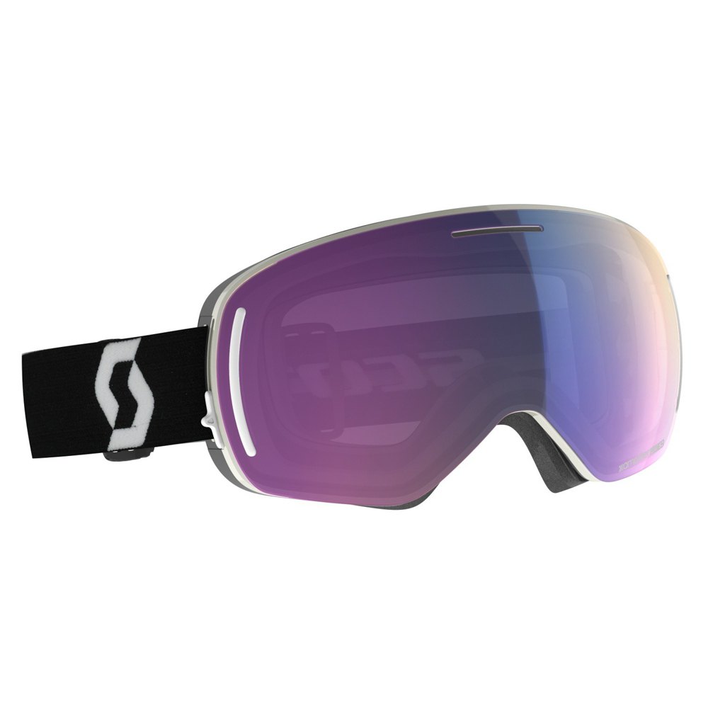 Scott Lcg Evo Ski Goggles Lila Enhancer Teal Chrome/CAT 2 von Scott
