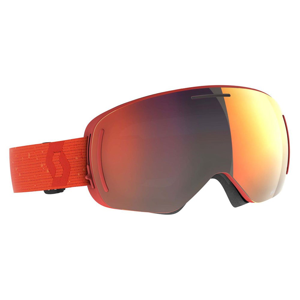 Scott Lcg Evo Ski Goggles Rot Solar Red Chrome/CAT2-3 von Scott