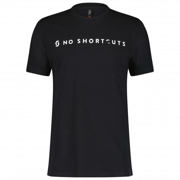 Scott - No Shortcuts S/S - T-Shirt Gr M schwarz von Scott