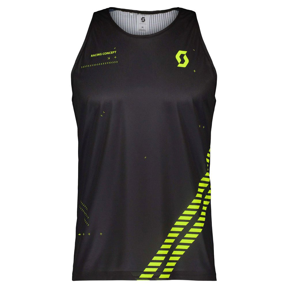 Scott Rc Run Sleeveless T-shirt Schwarz 2XL Mann von Scott