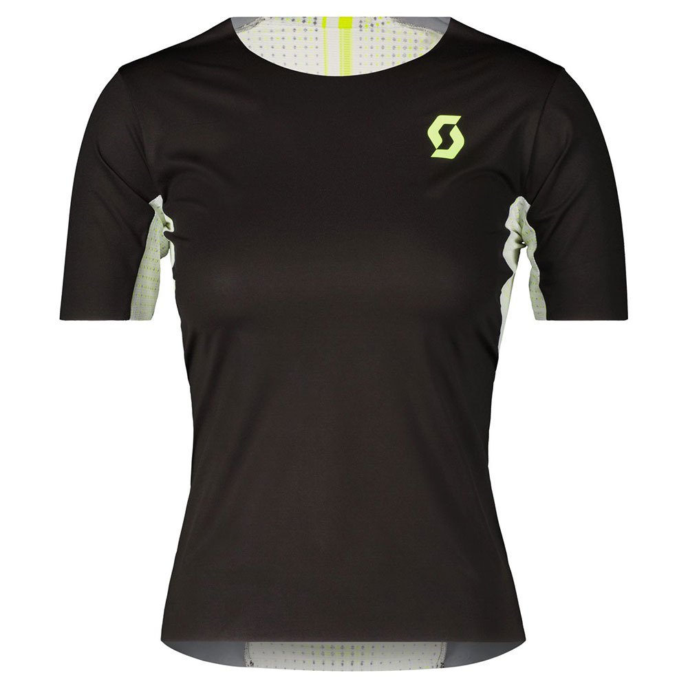 Scott Rc Run Ultra Short Sleeve T-shirt Schwarz XS Frau von Scott