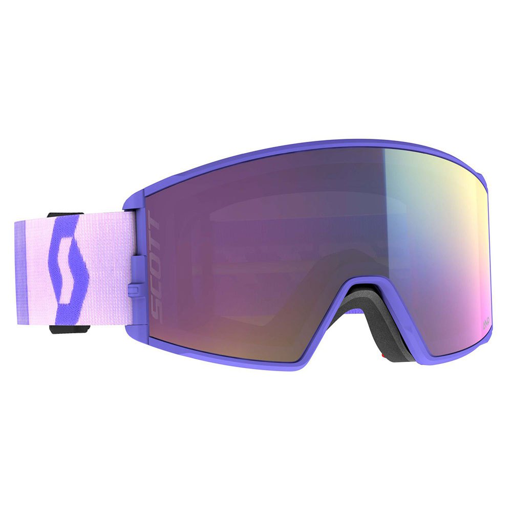 Scott React Ski Goggles Lila Enhancer Teal Chrome/CAT2 von Scott