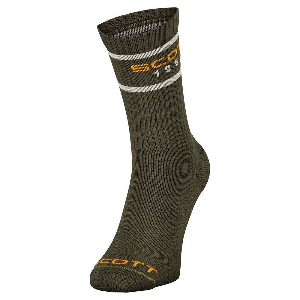 Scott Retro Casual Crew Socks 3 Units Grün EU 45-47 Mann von Scott