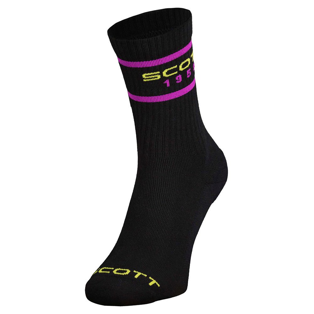 Scott Retro Casual Crew Socks 3 Units Schwarz EU 42-44 Mann von Scott