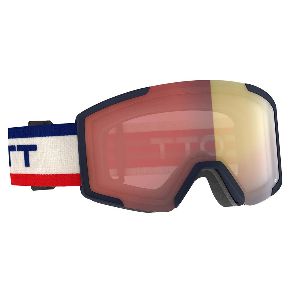 Scott Shield Ski Goggles Beige Illuminator Red Chrome/CAT3 von Scott