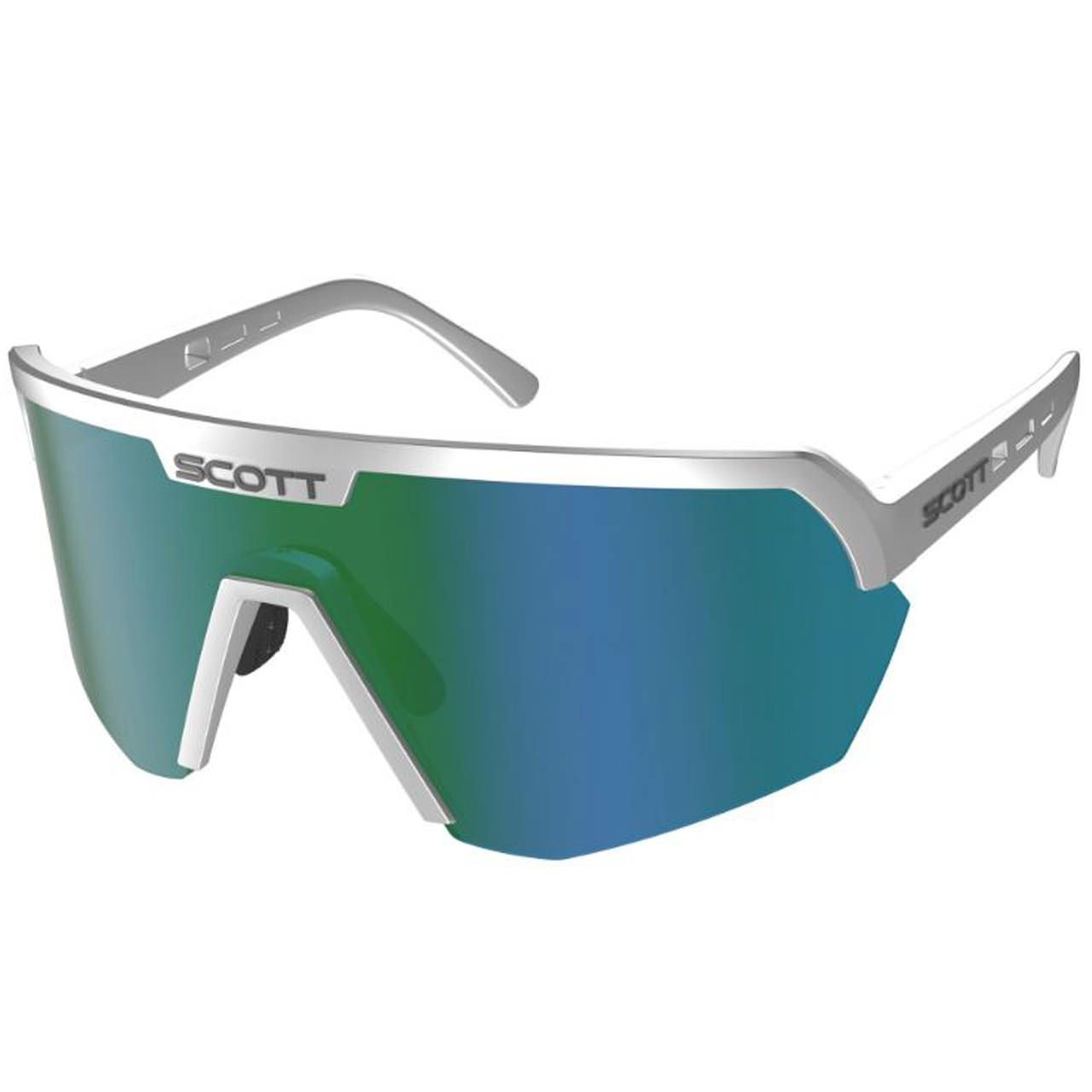 Scott Sport Shield Supersonic Edt. Sunglasses silver/green chrome von Scott