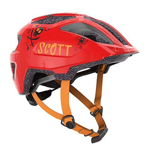 Scott Spunto Kinder Fahrrad Helm Gr.46-52cm Florida rot 2023 von Scott