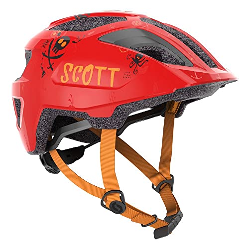 Scott Spunto Kinder Fahrrad Helm Gr.46-52cm Florida rot 2023 von Scott