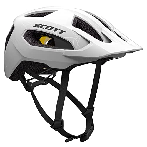 Scott Supra Plus MIPS MTB Fahrrad Helm matt weiß 2024: Größe: M/L (56-61cm) von Scott