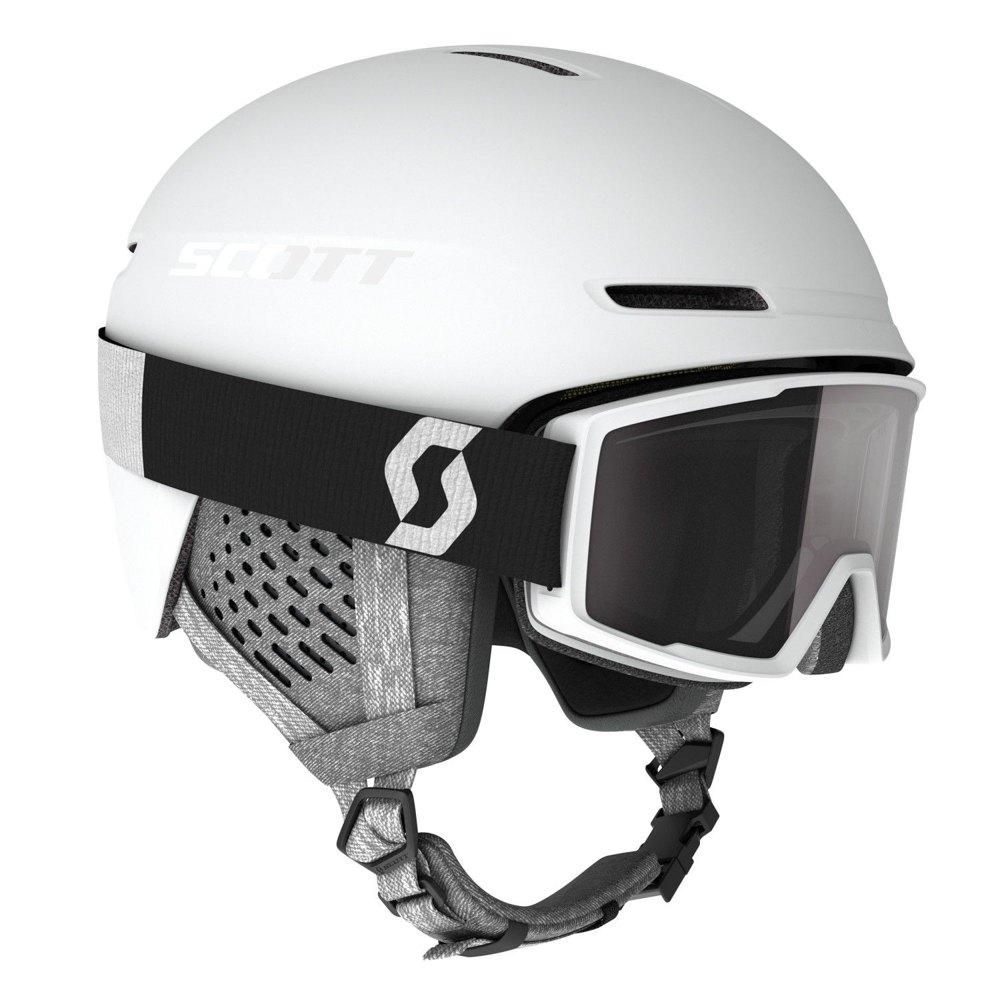 Scott Track+factor Helmet Weiß L von Scott