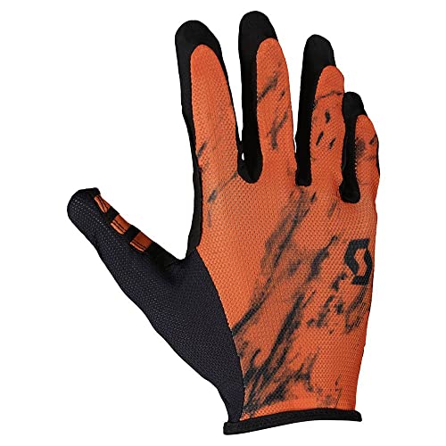 Scott Traction Fahrrad Handschuhe lang braze orange/schwarz 2023: Größe: L (10) von Scott