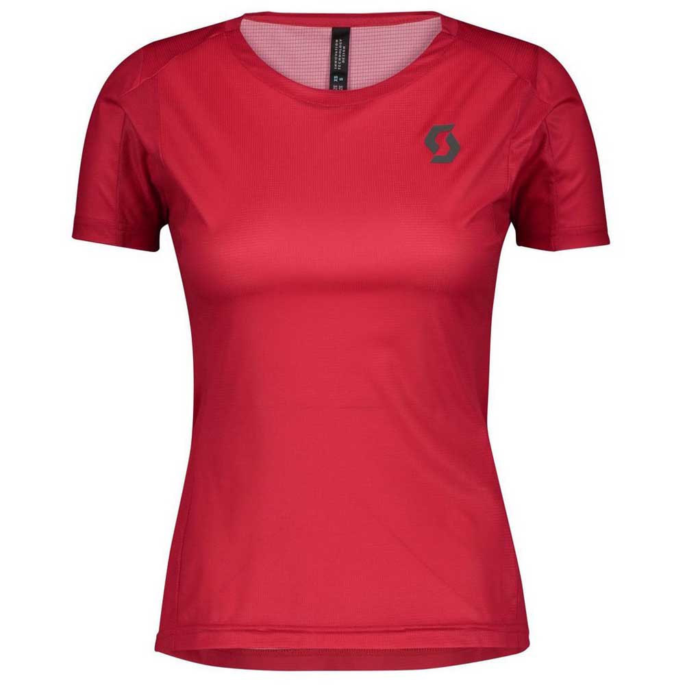 Scott Trail Run Short Sleeve T-shirt Rot M Frau von Scott