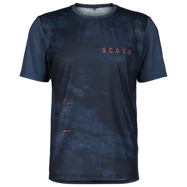 Scott - Trail Vertic S/S - Radtrikot Gr S blau von Scott