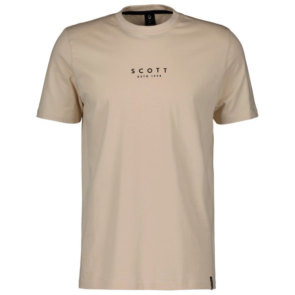 Scott - Typo S/S - T-Shirt Gr XXL beige von Scott