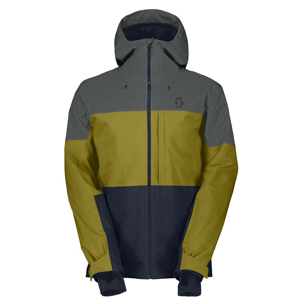 Scott Ultimate Dryo 10 Jacket Grün,Grau S Mann von Scott