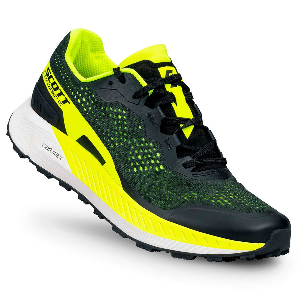 Scott Ultra Carbon Rc Trail Running Shoes Gelb,Schwarz EU 37 1/2 Frau von Scott