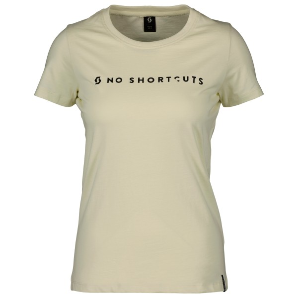 Scott - Women's No Shortcuts S/S - T-Shirt Gr L beige von Scott