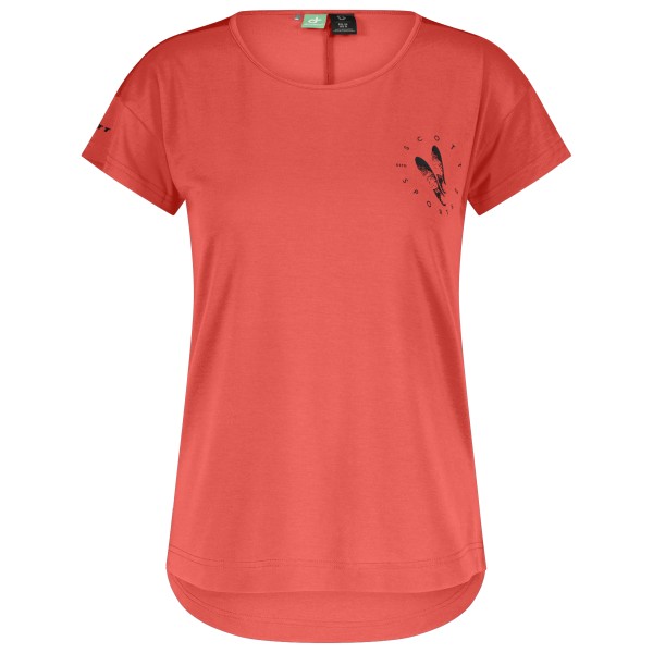 Scott - Women's Trail Flow Dri S/S Shirt - Funktionsshirt Gr L rot von Scott