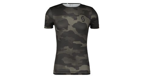 baselayer kurzarm herren scott underwear carbon camo von Scott