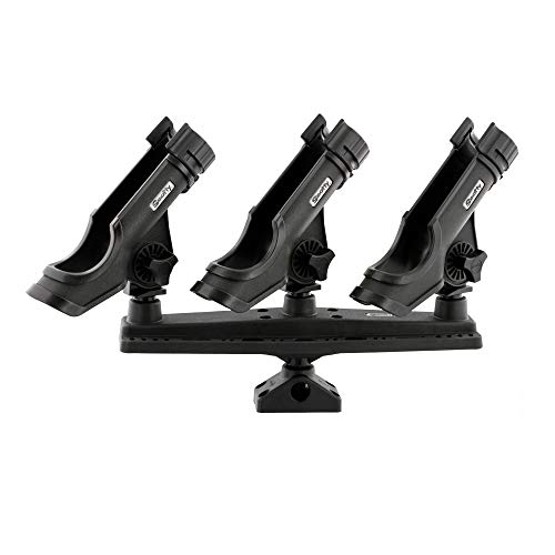 Scotty #256 Triple Rod Holder Black von Scotty