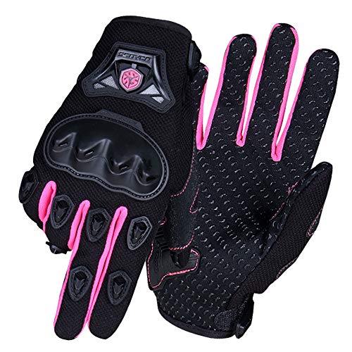 SCOYCO Damen-Motorradhandschuhe, atmungsaktiv, rutschfest, für MBX/MTB/ATV, Sport, Pink, Größe S von Scoyco