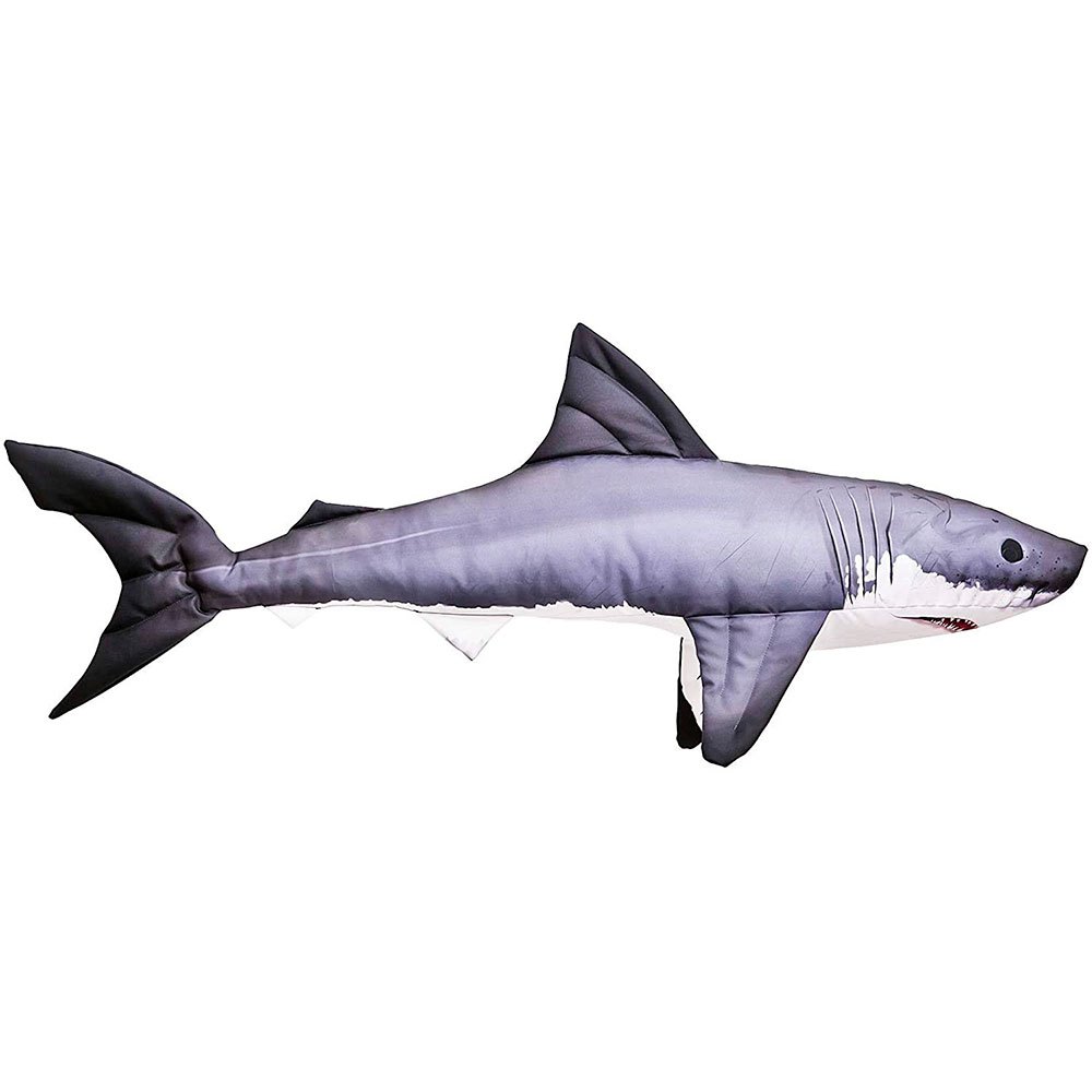 Gaby White Shark Pillow Silber von Gaby