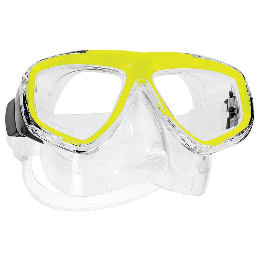 Scubapro Ecco Diving Mask Durchsichtig,Gelb von Scubapro