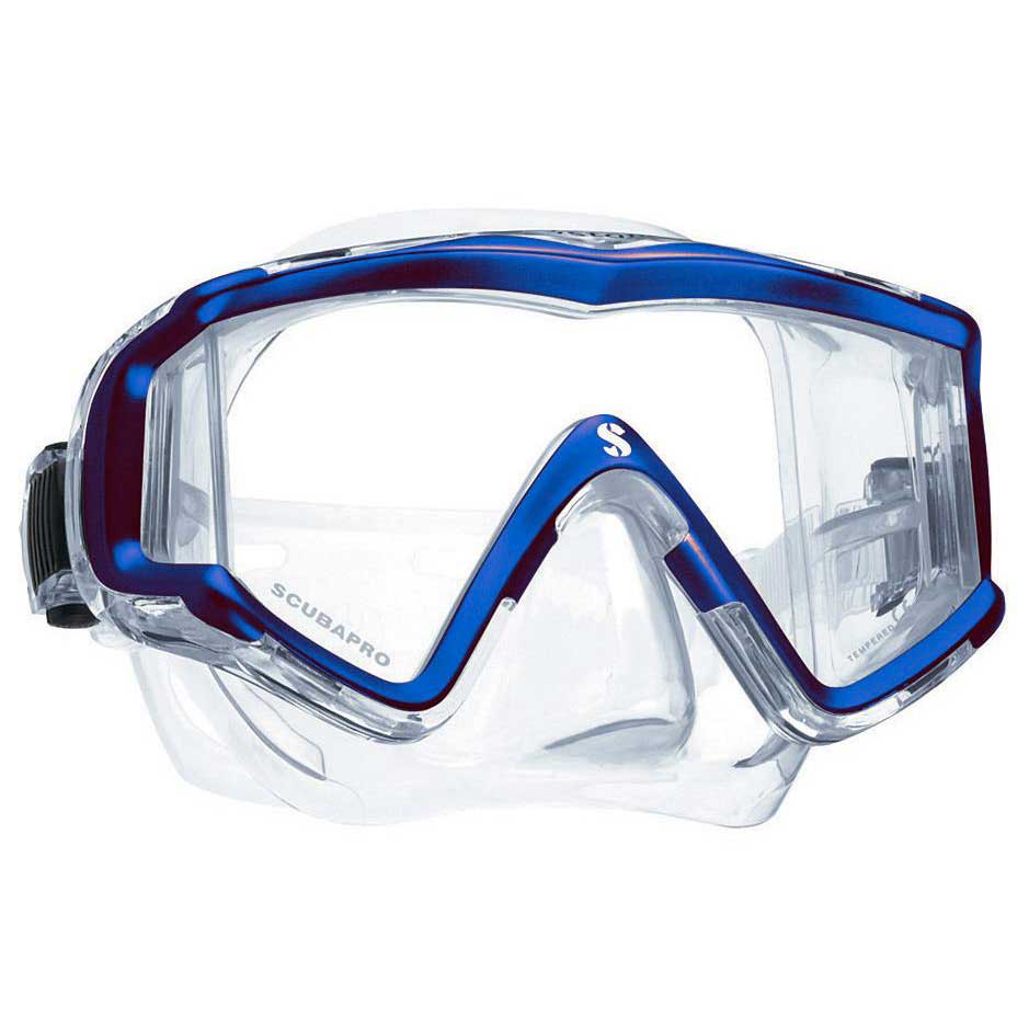 Scubapro New Crystal Vu Diving Mask Durchsichtig,Blau von Scubapro