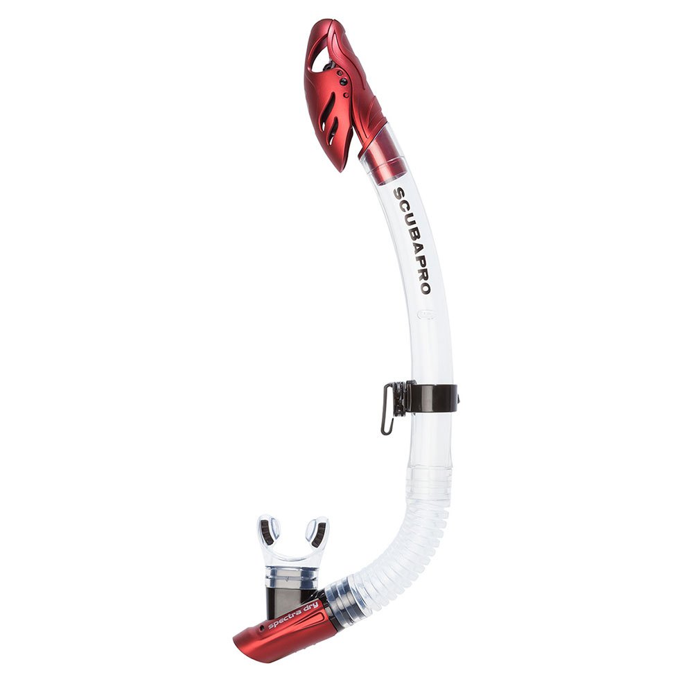 Scubapro Spectra Dry Diving Snorkel Rot,Schwarz von Scubapro