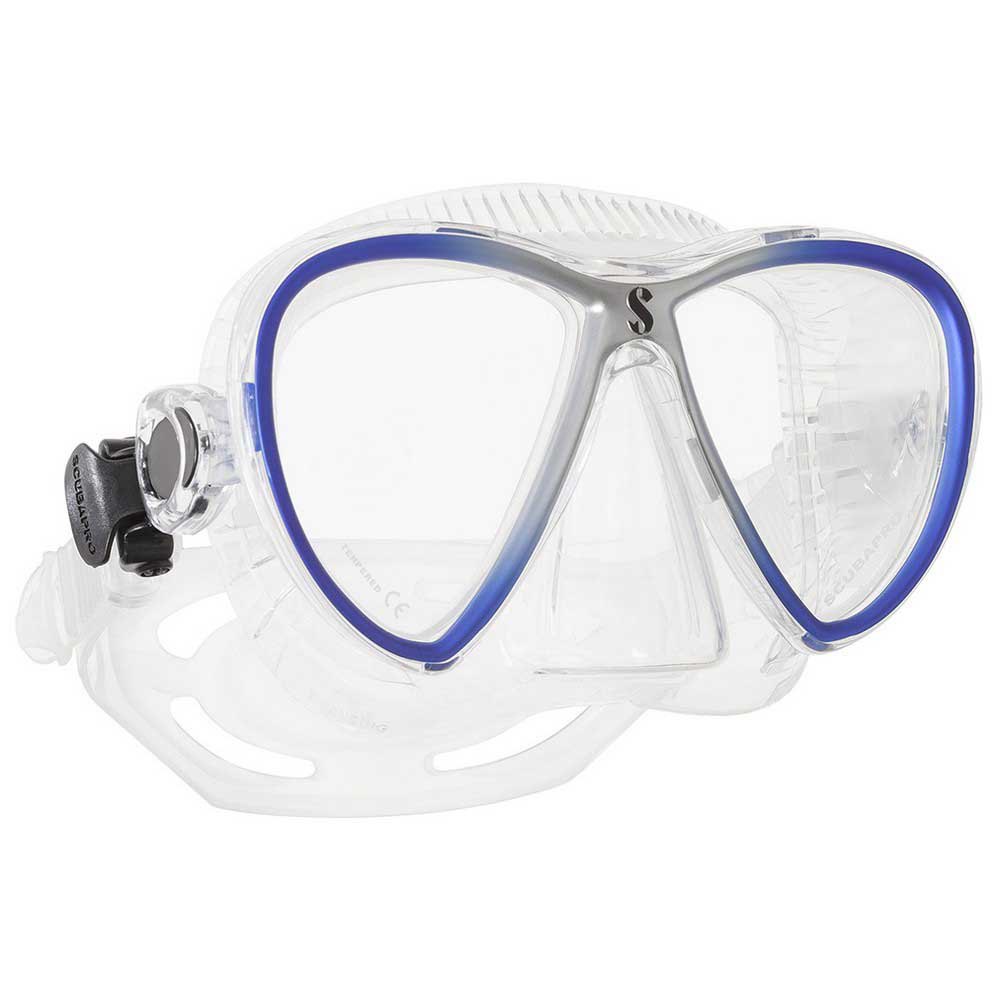 Scubapro Synergy Twin Trufit Diving Mask Durchsichtig,Blau von Scubapro