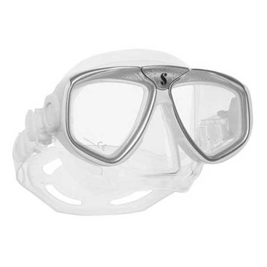 Scubapro Zoom Evo Diving Mask Durchsichtig,Grau von Scubapro