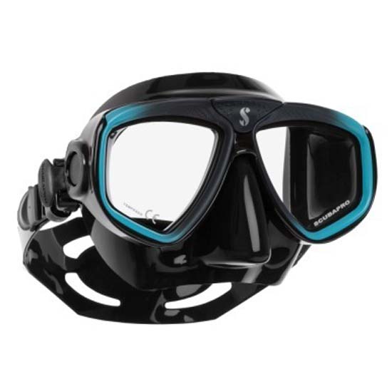Scubapro Zoom Evo Diving Mask Blau,Schwarz von Scubapro
