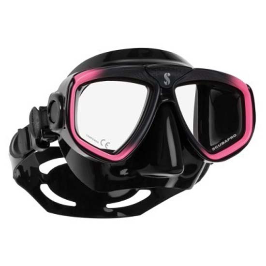 Scubapro Zoom Evo Snorkeling Mask Schwarz,Rosa von Scubapro