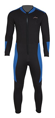 Scubatec 3mm Naßanzug mit Front-Zip, schwarz-blau, 58 (3XL) von Scubatec